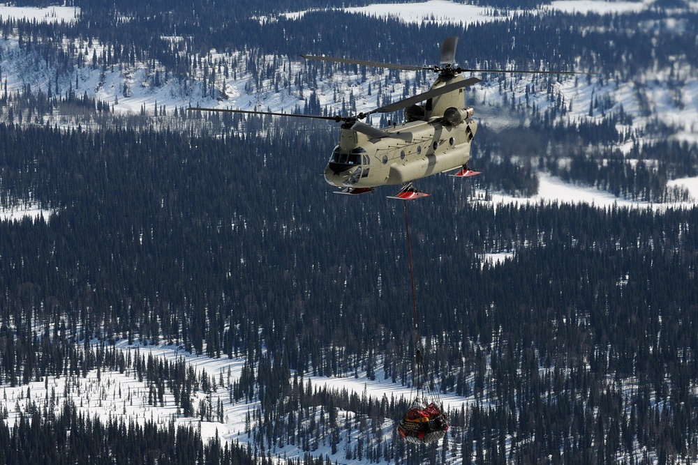 Army aviators assist National Park Service