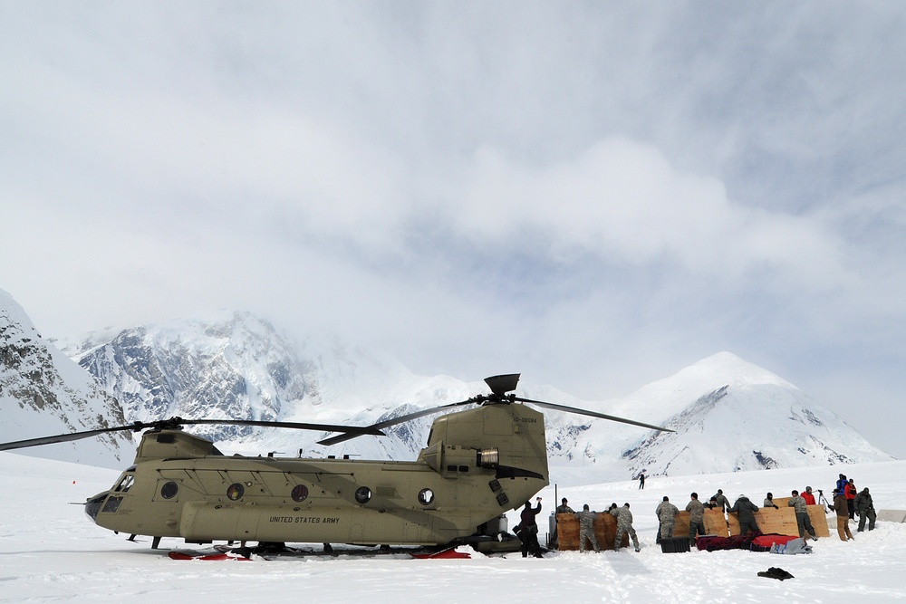 Army aviators assist National Park Service