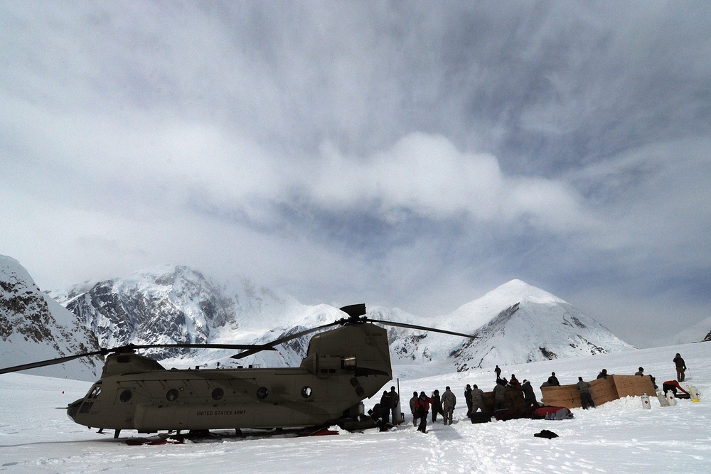 Army aviators assist National Park Service