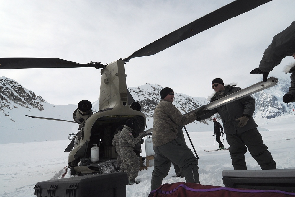 Army aviators assist National Park Service