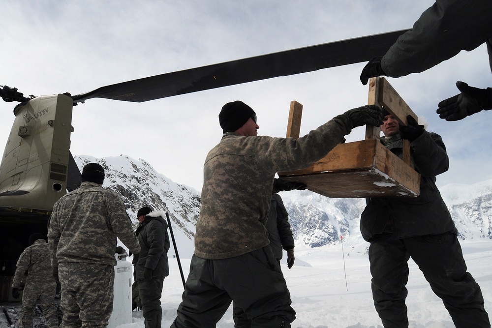 Army aviators assist National Park Service
