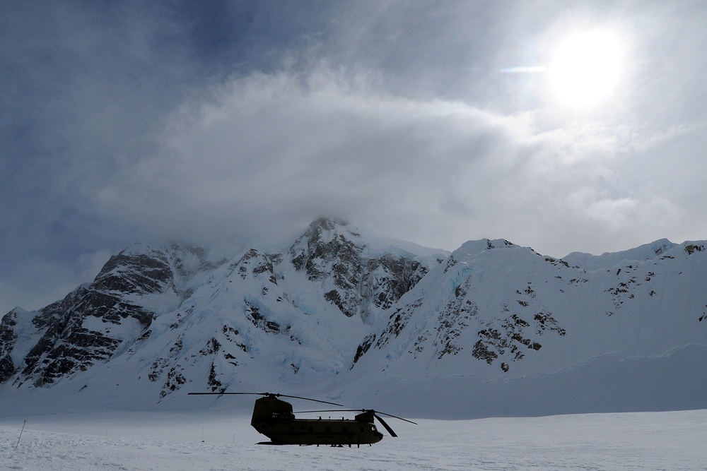 Army aviators assist National Park Service
