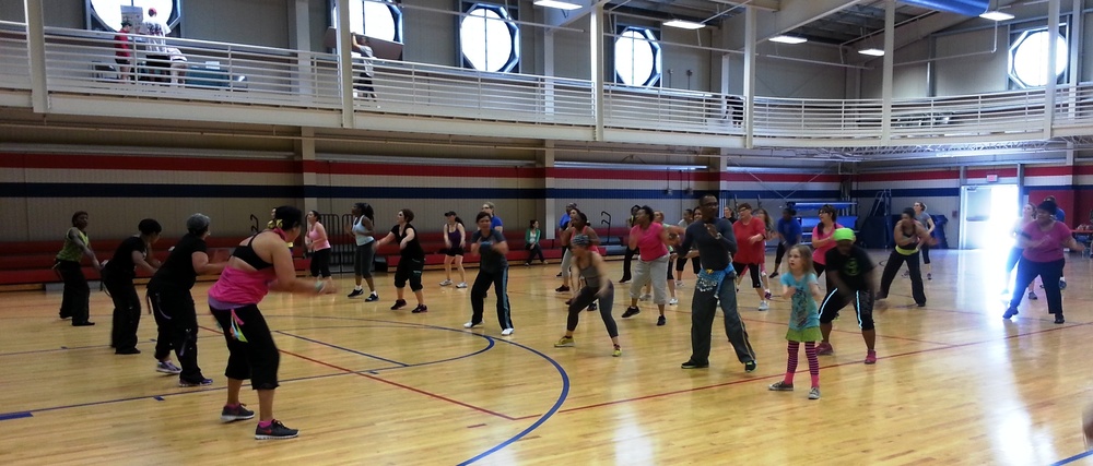 Viper Battalion promotes health, physical fitness at â€˜Zumbathonâ€™