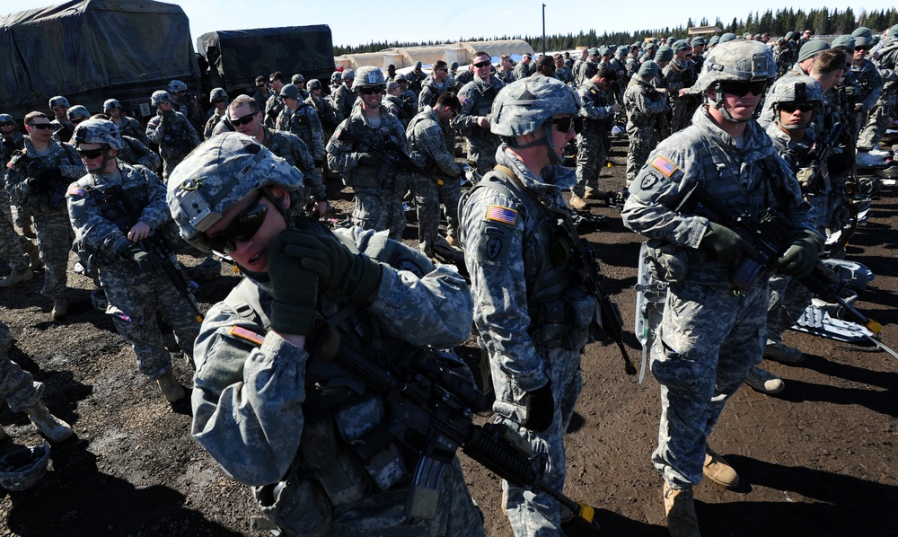 JBER Expert Infantryman Badge testing