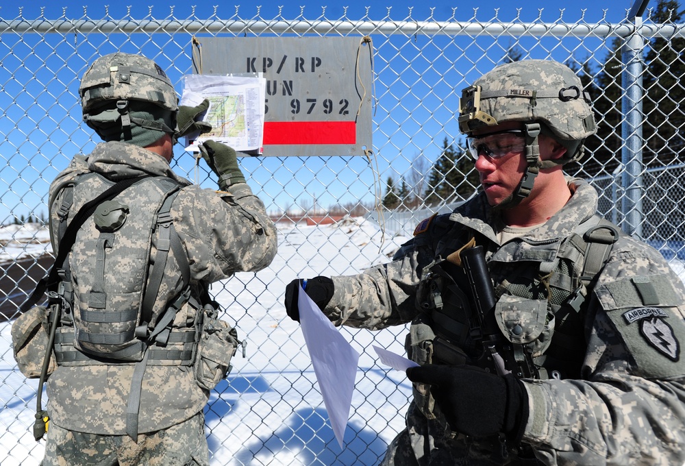 JBER Expert Infantryman Badge testing