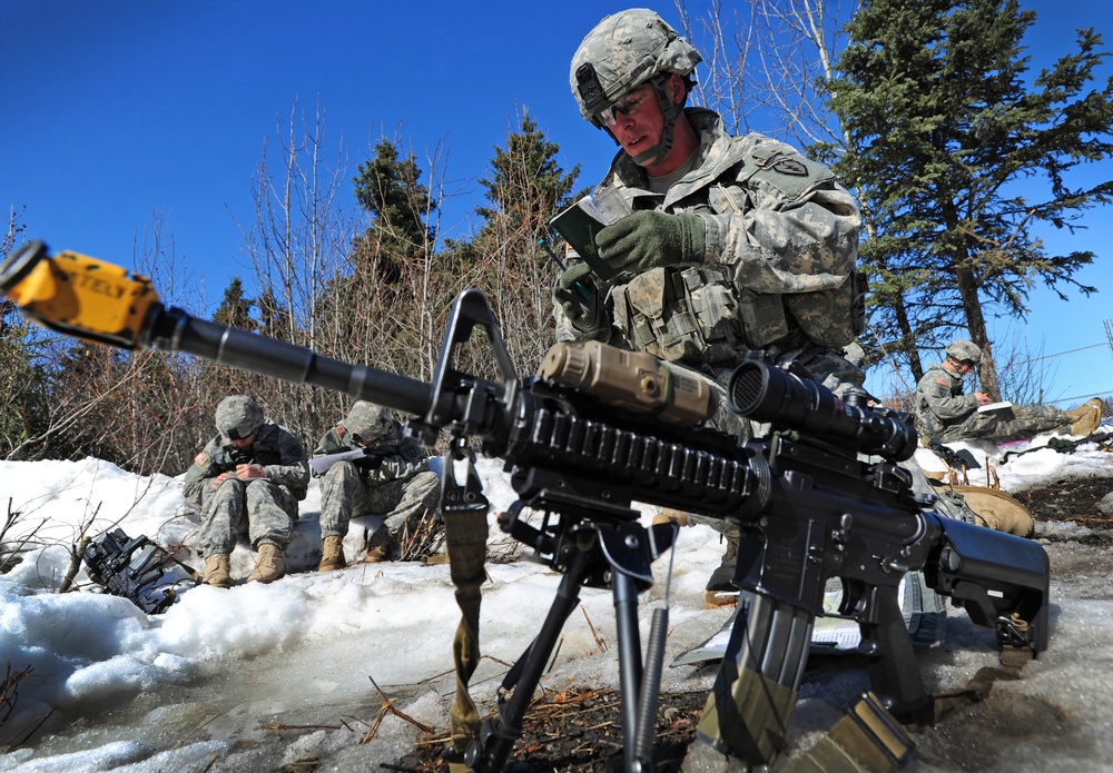 JBER Expert Infantryman Badge testing