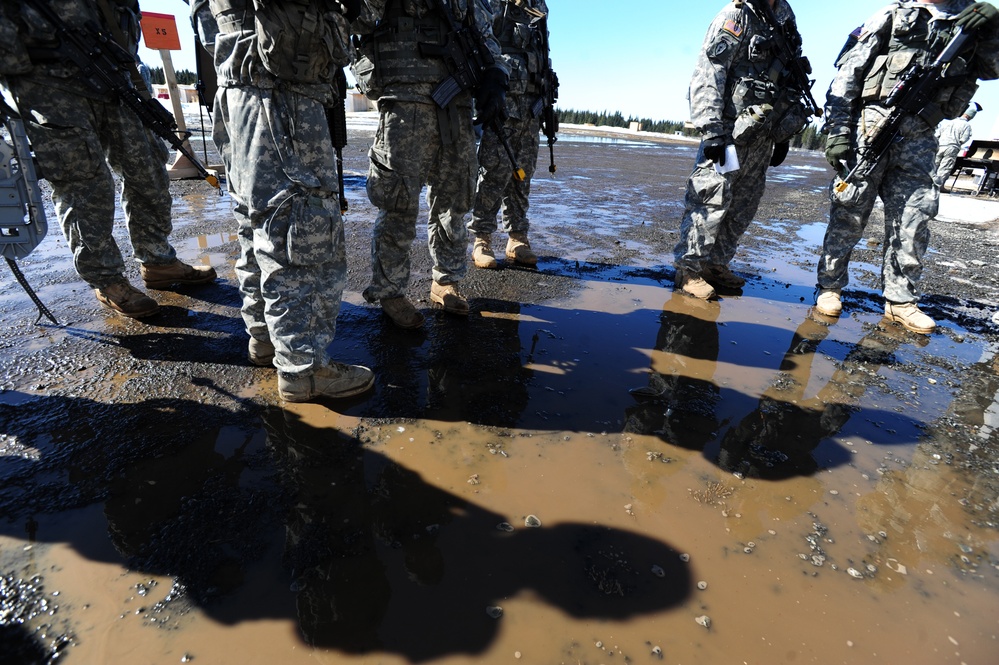 JBER Expert Infantryman Badge testing