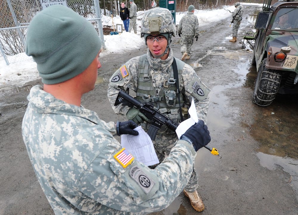 JBER Expert Infantryman Badge testing