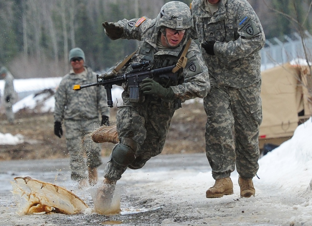 JBER Expert Infantryman Badge testing