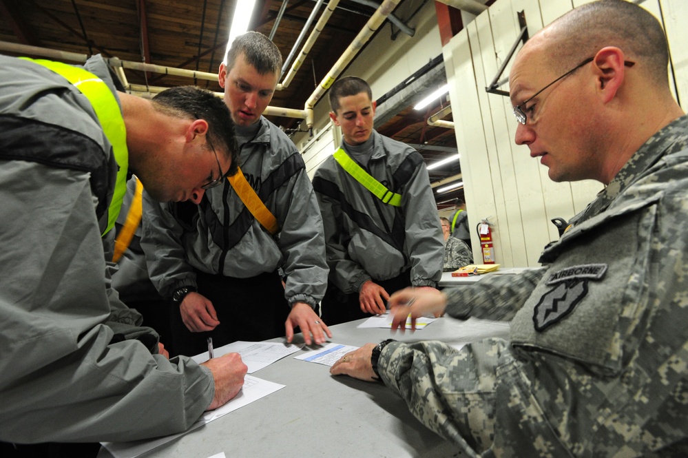 JBER Expert Infantryman Badge testing