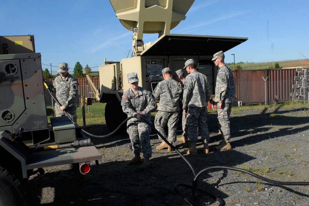 NC National Guard Signal Company prepares for annual training