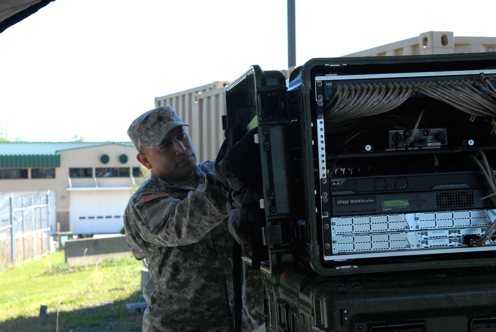 NC National Guard Signal Company prepares for annual training