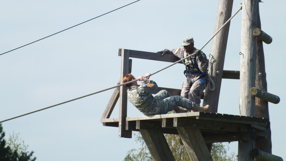 Ansbach JROTC cadets challenge themselves