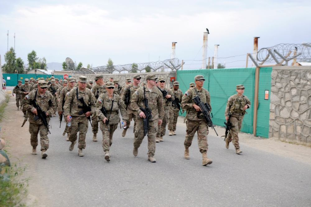 Bastogne conducts DANCON March