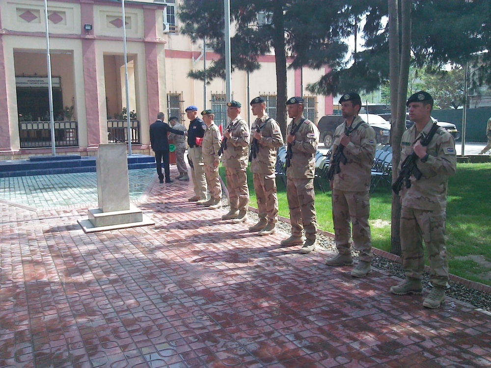 Dutch celebrate Queen's Day with coalition partners in Kabul