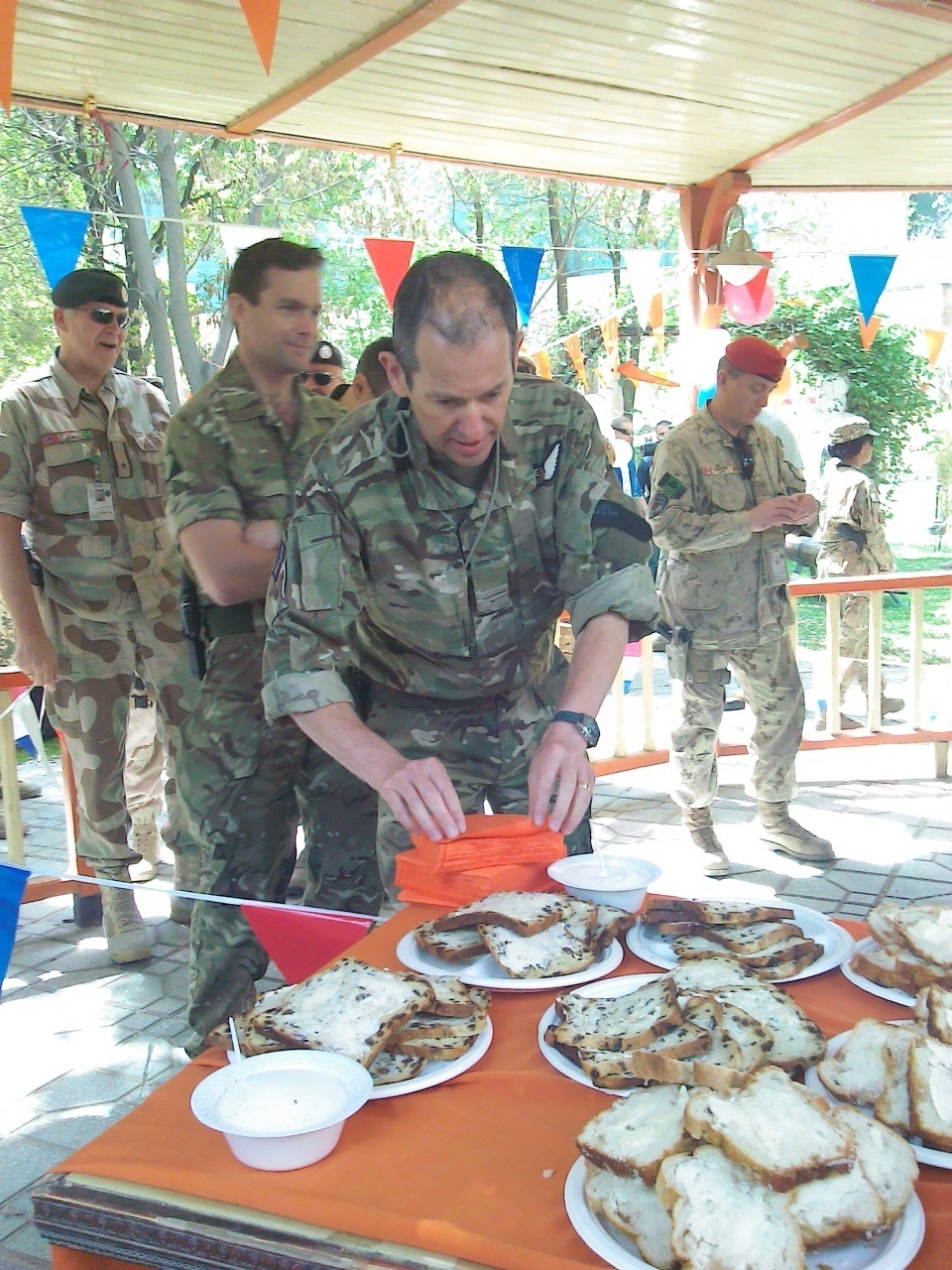Dutch celebrate Queen's Day with coalition partners in Kabul