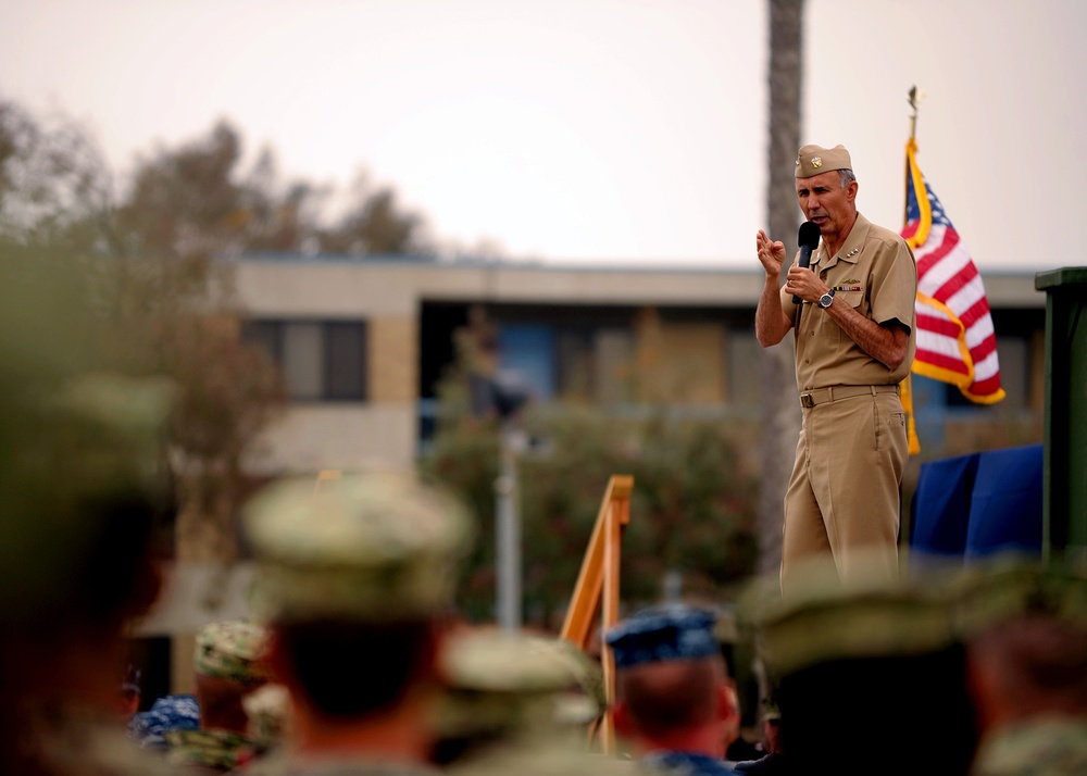Commander, Naval Personnel Command Visits NBVC