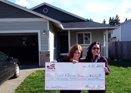 Homes for Heroes 'paying it forward' near JBLM