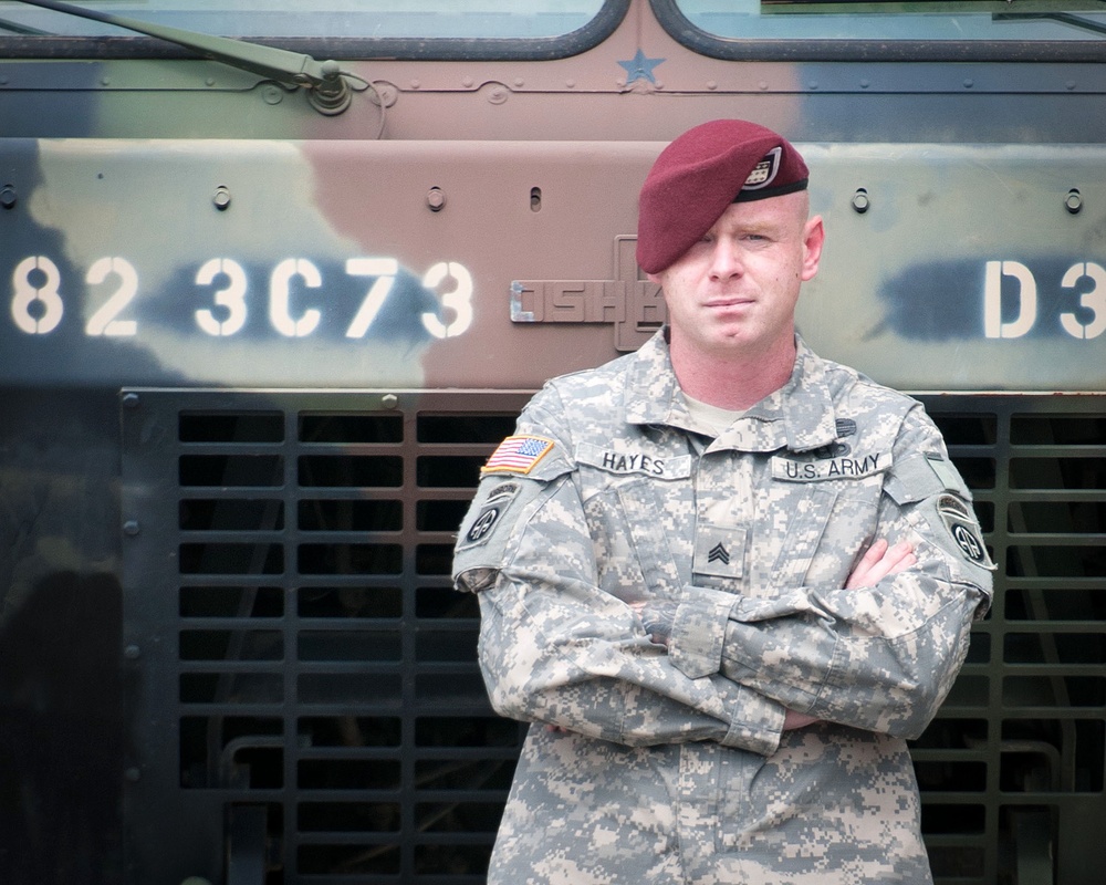 Mechanic relies on training to save fellow paratrooper