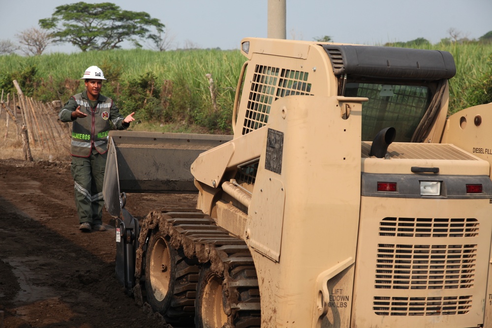 Las Marias school construction