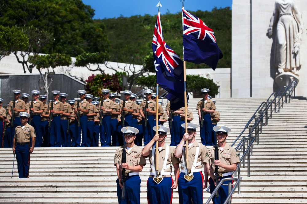 Aussies, Kiwis celebrate ANZAC brotherhood