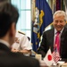 Japnese defense minister at Pentagon