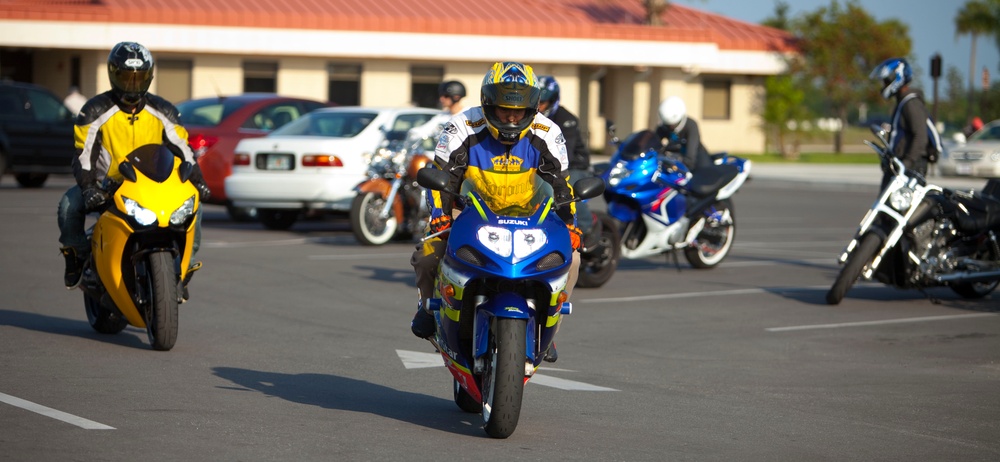 CENTCOM, MacDill motorcyclists conduct safety ride