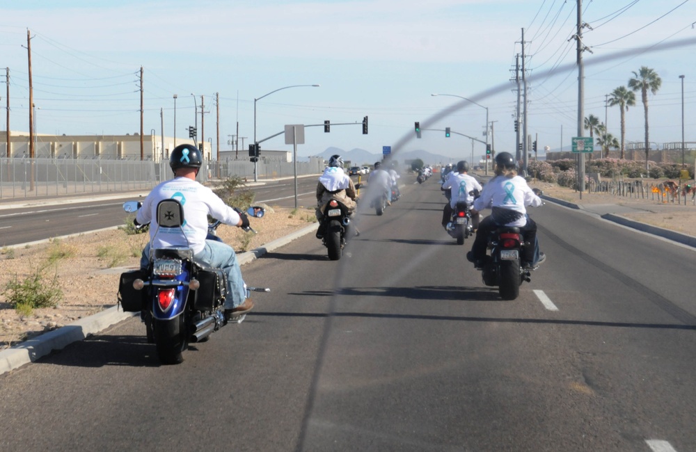 MCAS Yuma Marines ride to 'Take a Stand' against sexual assault