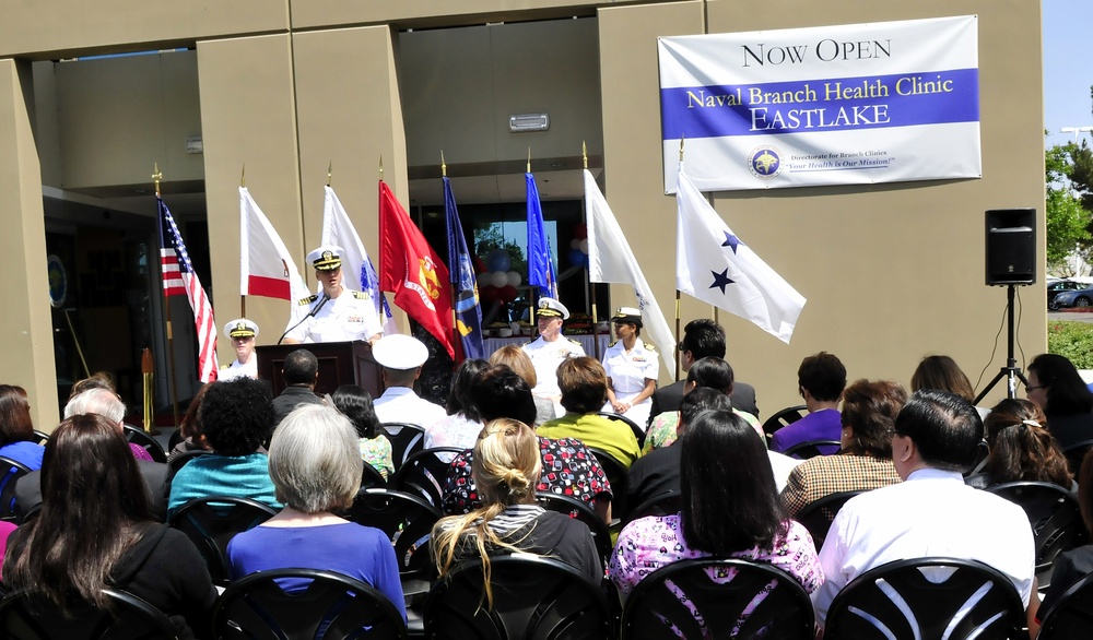 Opening of Naval Branch Health Clinic Eastlake
