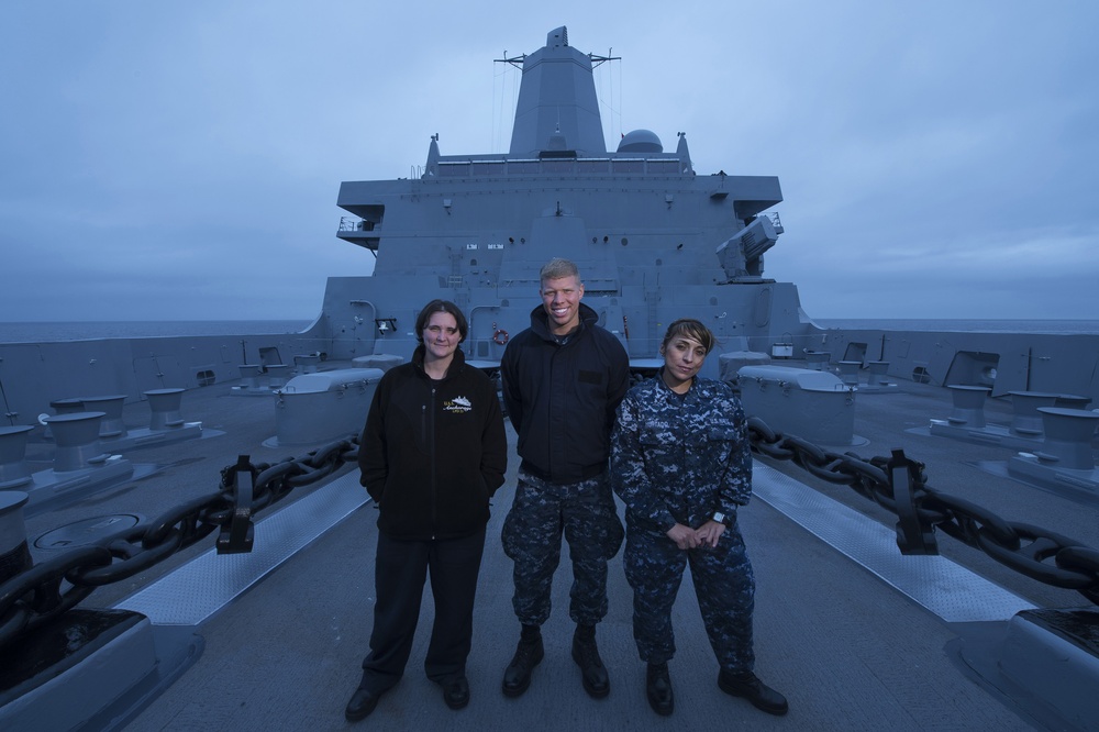 USS Anchorage commissioning