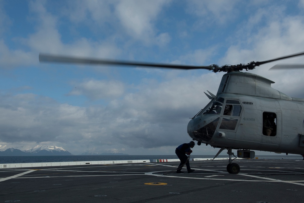 USS Anchorage commissioning