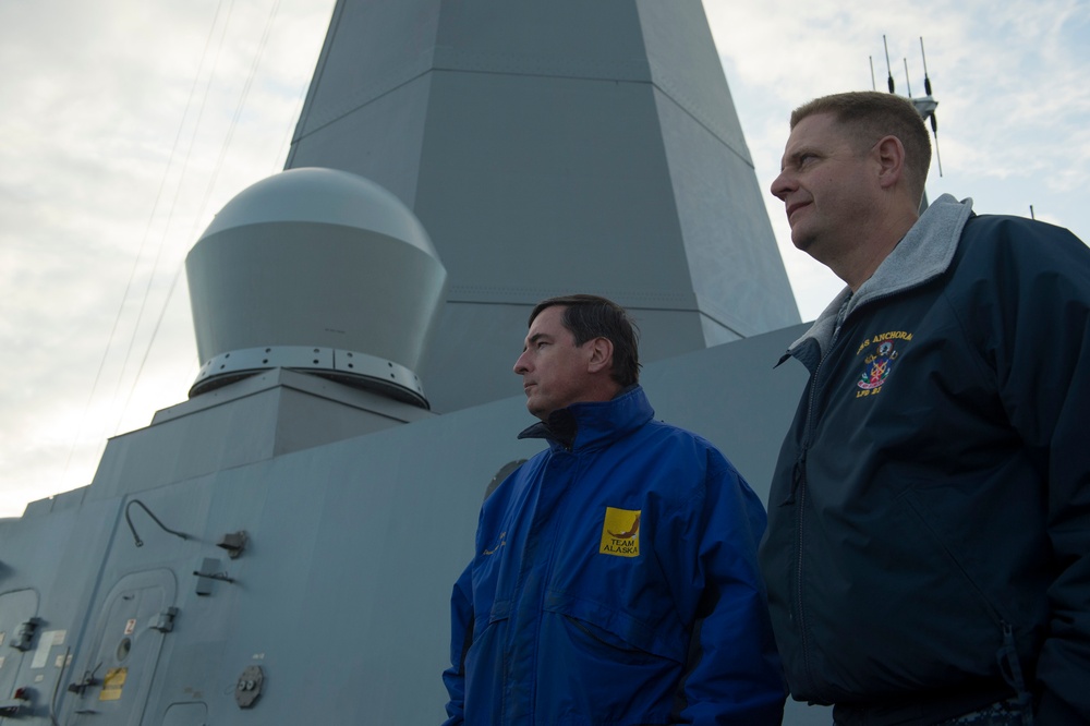 USS Anchorage commissioning