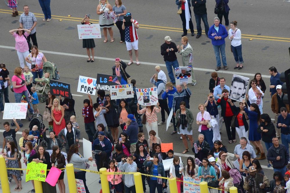 USS John C. Stennis returns