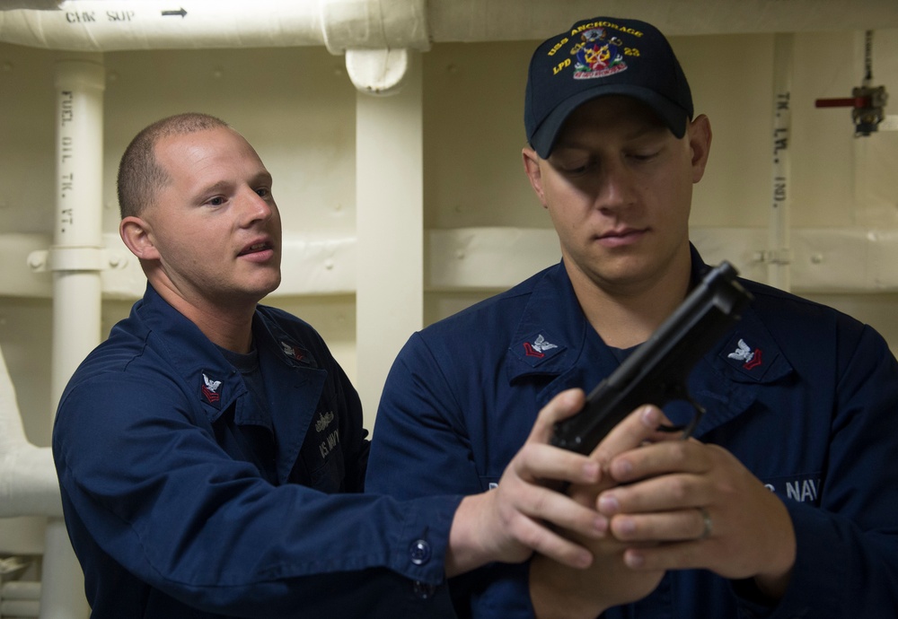 USS Anchorage operations