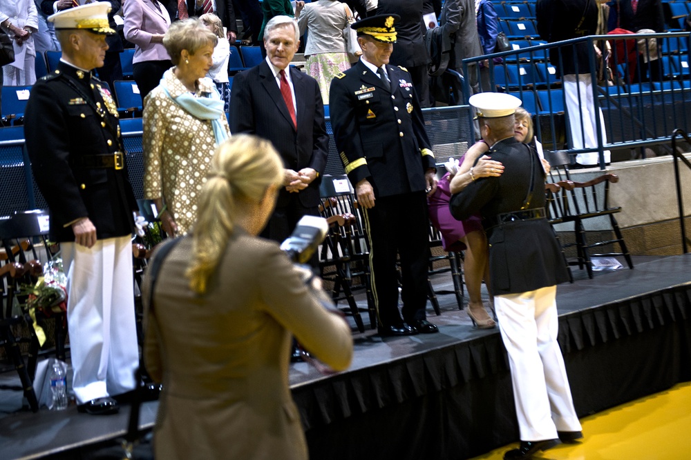 Gen. Allen's retirement ceremony