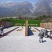 Weapons qualification session on the firing range in cao Malnisio, Pordenone, Italy