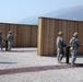 Weapons qualification session on the firing range in cao Malnisio, Pordenone, Italy