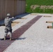 Weapons qualification session on the firing range in cao Malnisio, Pordenone, Italy
