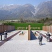 Weapons qualification session on the firing range in cao Malnisio, Pordenone, Italy