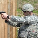 Weapons qualification session on the firing range in cao Malnisio, Pordenone, Italy