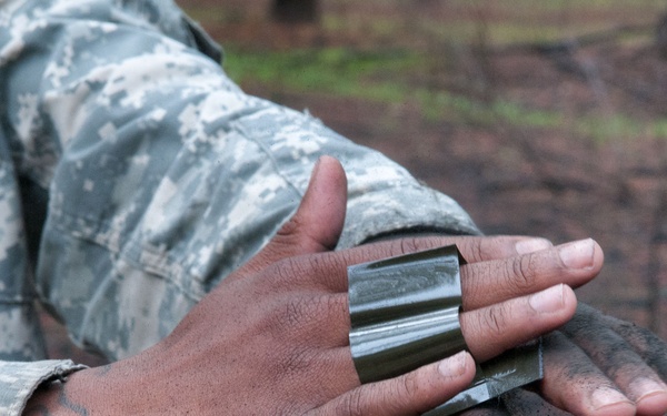 Logisticians unmask for training