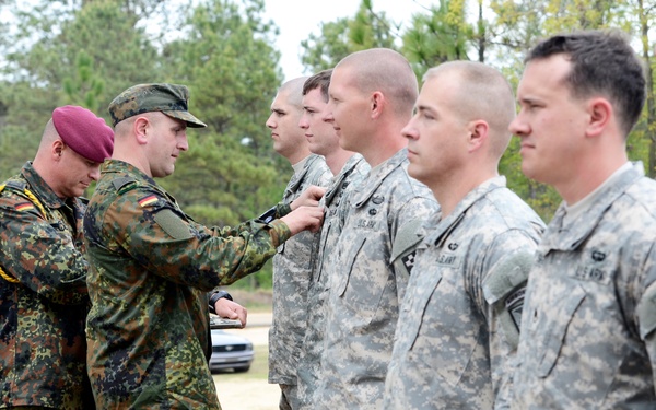 Operation Federal Eagle unites U.S., German paratroopers