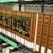 Hundreds of books in several languages at Detainee Library
