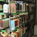Hundreds of books in several languages at Detainee Library