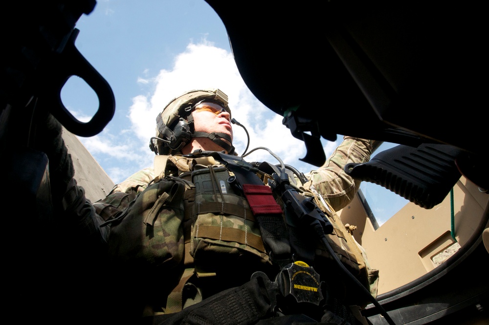 MRAP gunner