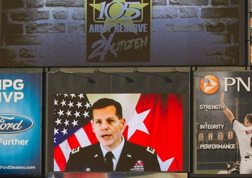 200th MPCOM soldier honored during Orioles game