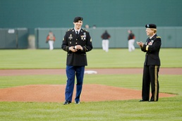 200th MPCOM soldier honored during Orioles game