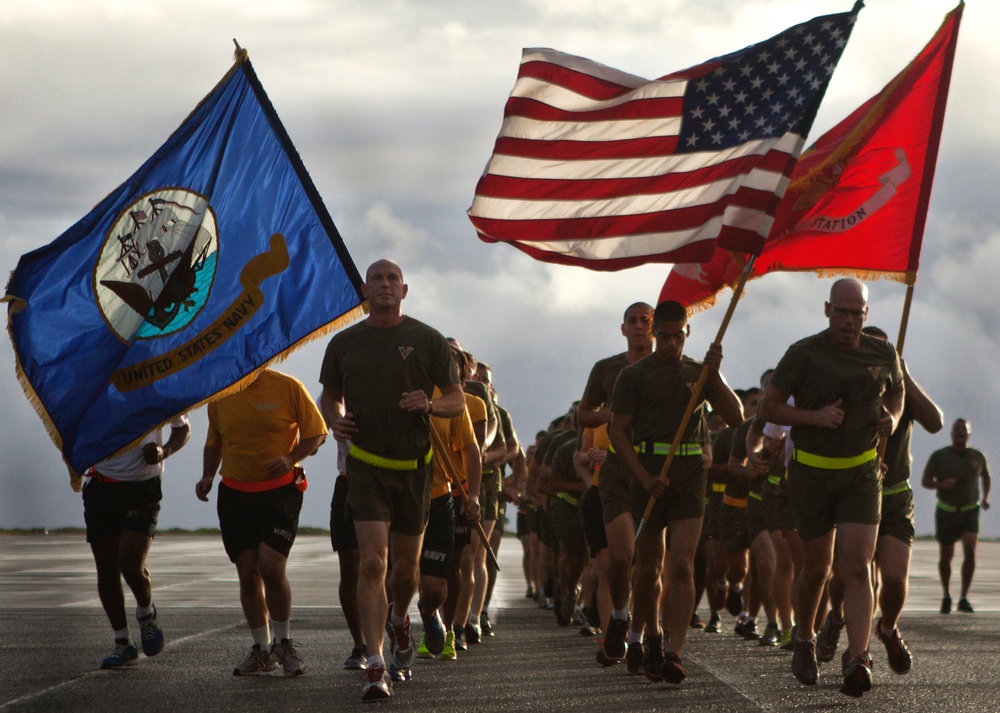 MCAS keeps fit, supports cause