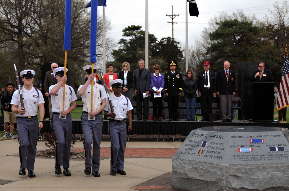 DVIDS Images Massing of the Colors ceremony [Image 1 of 12]