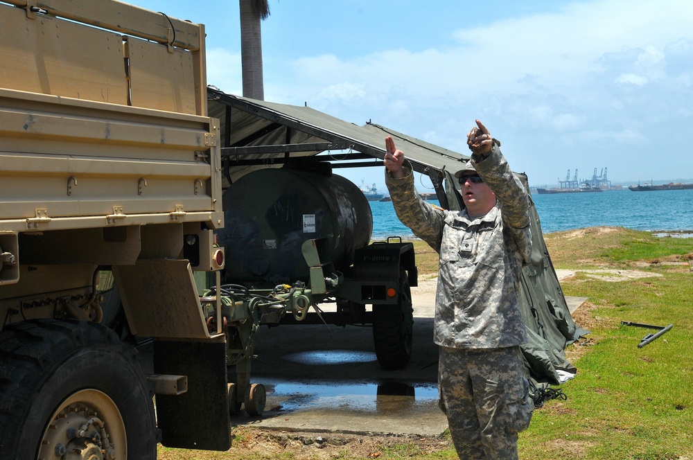 Michigan Army Reserve unit quenches BTH thirst